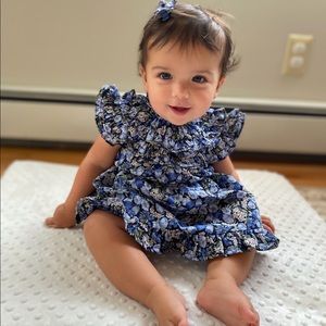 Sz 12M Janie and Jack Floral Dress